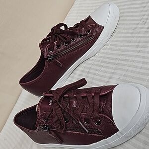 COACH EMPIRE BURGUNDY WOMENS SNEAKERS BFPM-04-313